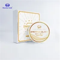 Μπλοκ ζιρκονίας πολλαπλών στρώσεων 3D Plus υψηλής διαφάνειας